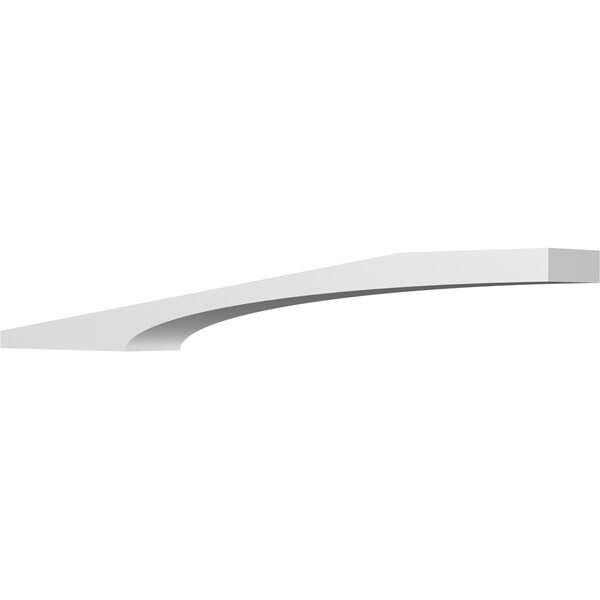 Ekena Millwork 3 1/2-in. W x 30-in. D x 38-in. H Westlake Architectural Grade PVC Knee Brace BRCP035X30X38WTL - main